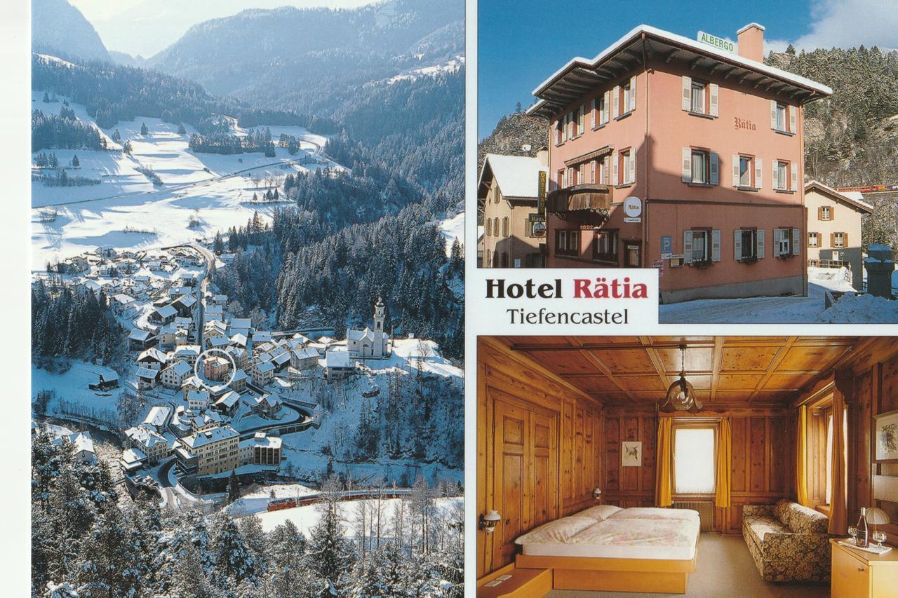 Hotel Raetia Tiefencastel Extérieur photo